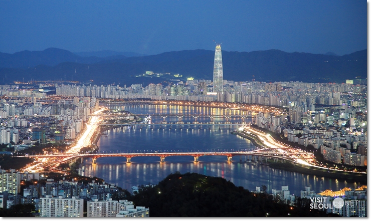 남산타워야경